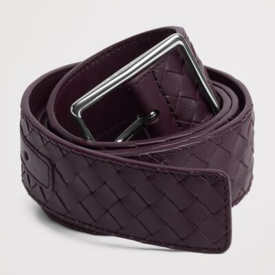 Bottega Veneta Calfskin Intrecciato Piccolo Belt - Image 2