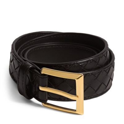 Bottega Veneta Calfskin Intrecciato Piccolo Belt - Image 5