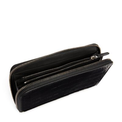 Bottega Veneta Crocodile Leather Wallet - Image 2