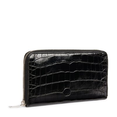 Bottega Veneta Crocodile Leather Wallet - Image 3