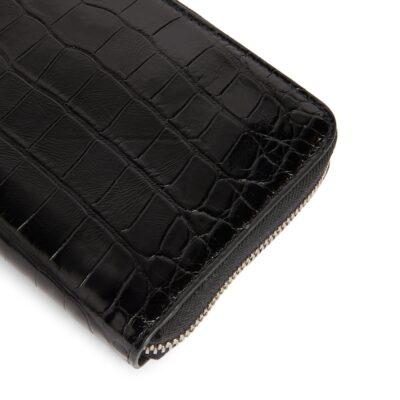 Bottega Veneta Crocodile Leather Wallet - Image 4