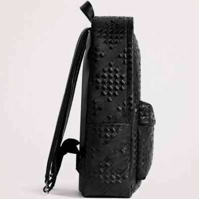 Bottega Veneta Diamond Leather Backpack - Image 3
