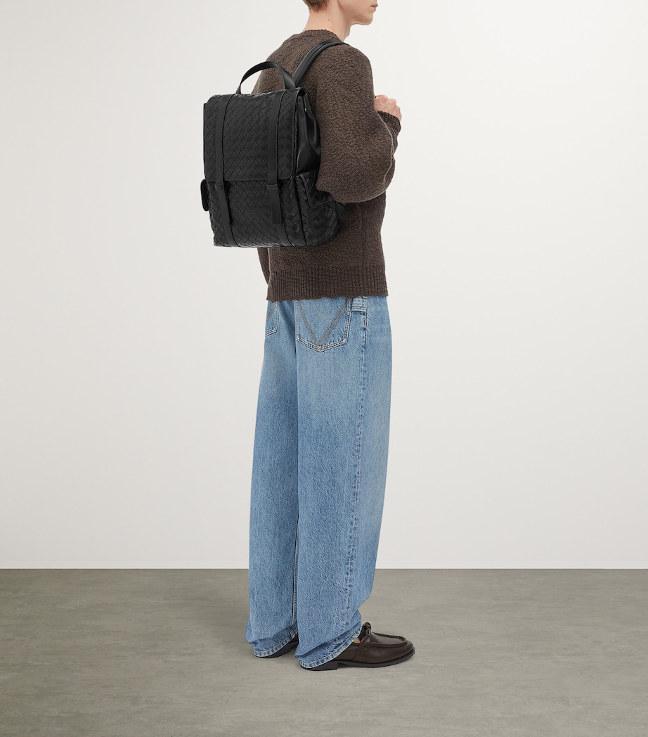 Bottega Veneta Intrecciato Back-To-School Backpack - Image 4