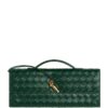 Bottega Veneta Intrecciato Leather Andiamo Clutch Bag - Image 1