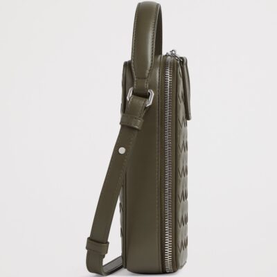 Bottega Veneta Intrecciato Leather Getaway Phone Pouch - Image 3