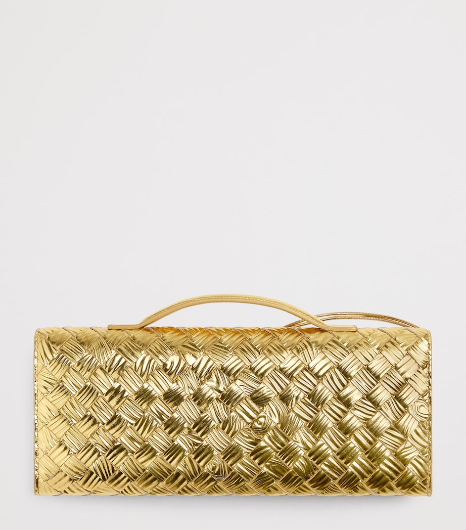 Bottega Veneta Intrecciato Leather Andiamo Clutch Bag - Image 4