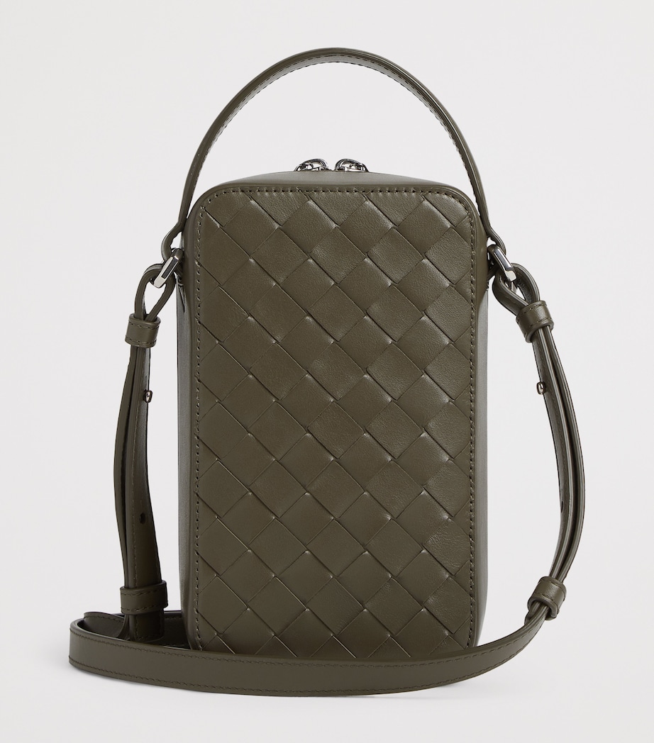 Bottega Veneta Intrecciato Leather Getaway Phone Pouch - Image 4