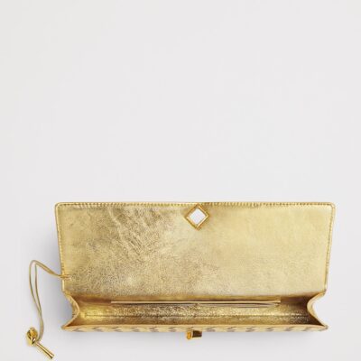 Bottega Veneta Intrecciato Leather Andiamo Clutch Bag - Image 5