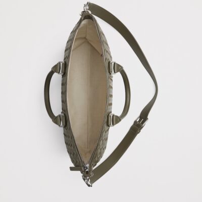 Bottega Veneta Intrecciato Leather Briefcase - Image 5