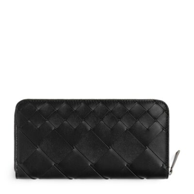 Bottega Veneta Intrecciato Zip-Around Wallet - Image 3
