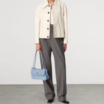Bottega Veneta Lambskin Madison Cross-Body Bag - Image 2