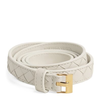 Bottega Veneta Lambskin Thin Watch Belt - Image 1