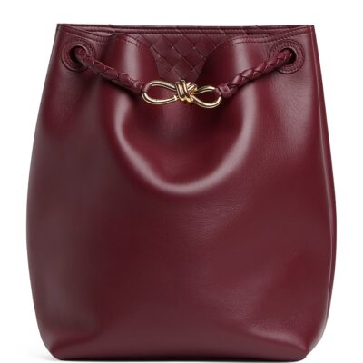 Bottega Veneta Leather Andiamo Bucket Bag - Image 1