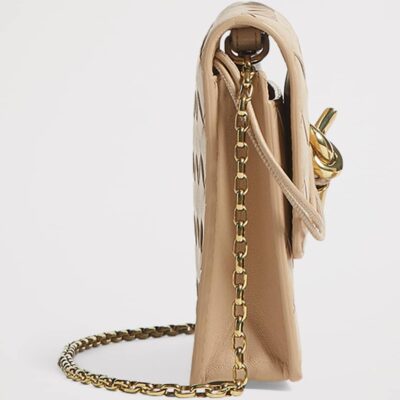 Bottega Veneta Leather Andiamo Chain Wallet - Image 3