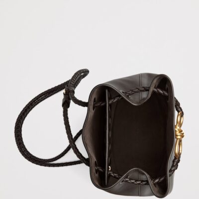 Bottega Veneta Leather Andiamo Backpack - Image 3