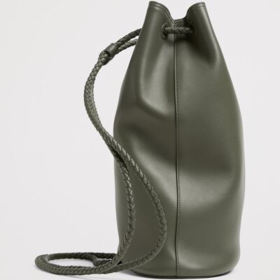Bottega Veneta Leather Andiamo Backpack - Image 4