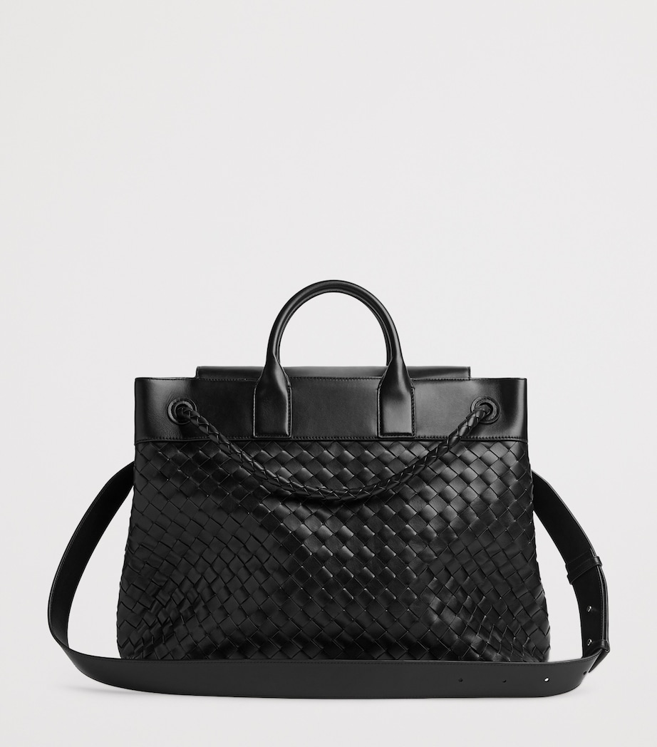 Bottega Veneta Leather Andiamo Voyager Cross-Body Bag - Image 4