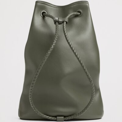 Bottega Veneta Leather Andiamo Backpack - Image 5