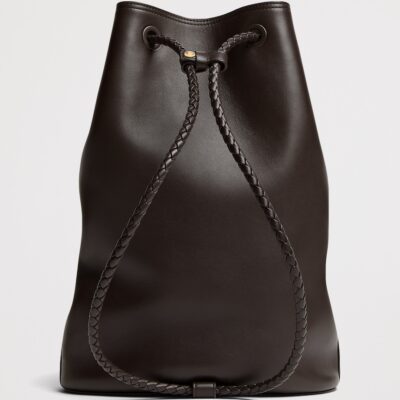 Bottega Veneta Leather Andiamo Backpack - Image 5