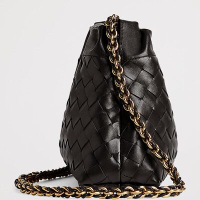 Bottega Veneta Leather Dustbag Notte Shoulder Bag - Image 3
