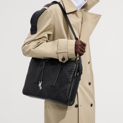 Bottega Veneta Leather Getaway Briefcase - Image 3