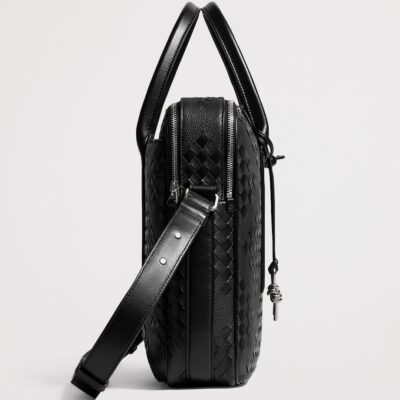 Bottega Veneta Leather Getaway Briefcase - Image 4