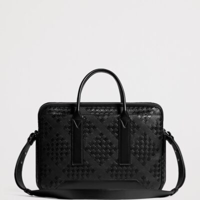 Bottega Veneta Leather Getaway Briefcase - Image 5