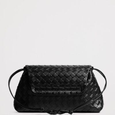 Bottega Veneta Leather Giorno Shoulder Bag - Image 4