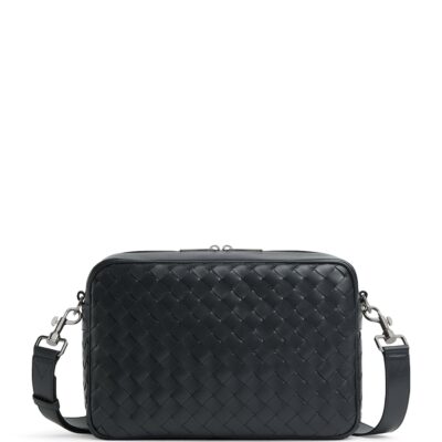 Bottega Veneta Leather Intrecciato Camera Bag - Image 1