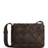 Bottega Veneta Leather Intrecciato Diago Cross-Body Bag - Image 1