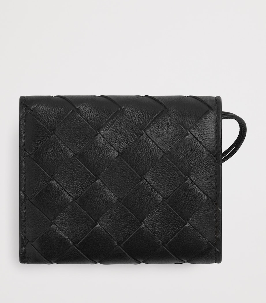 Bottega Veneta Leather Intrecciato Andiamo Trifold Wallet - Image 3