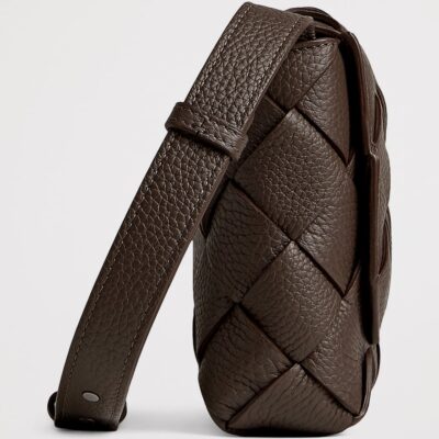 Bottega Veneta Leather Intrecciato Diago Cross-Body Bag - Image 4