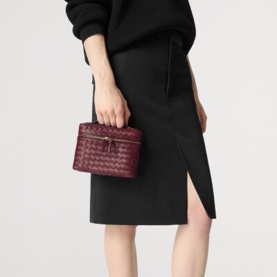 Bottega Veneta Mini Leather Bang Bang Shoulder Bag - Image 3