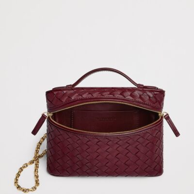 Bottega Veneta Mini Leather Bang Bang Shoulder Bag - Image 4