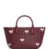 Bottega Veneta Mini Leather Cabat Tote Bag - Image 1