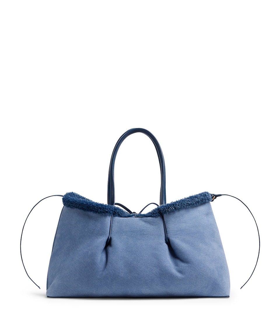 Bottega Veneta Mini Leather Cabat Tote Bag - Image 4