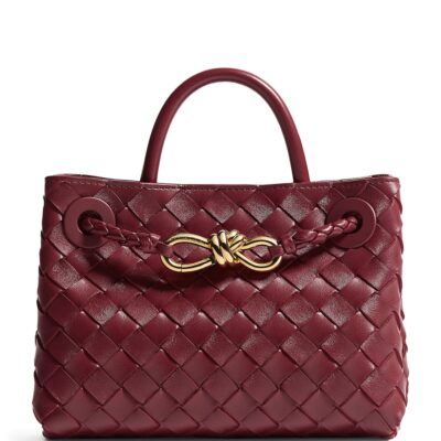 Bottega Veneta Mini Leather Cabat Tote Bag - Image 5