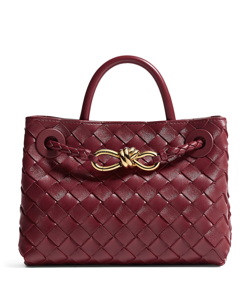 Bottega Veneta Mini Leather Cabat Tote Bag - Image 5
