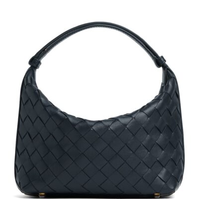 Bottega Veneta Mini Leather Wallace Top-Handle Bag - Image 1