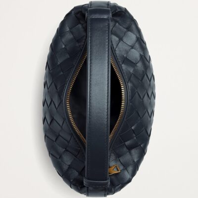 Bottega Veneta Mini Leather Wallace Top-Handle Bag - Image 3