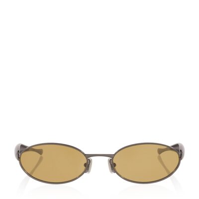Bottega Veneta Oval Sardine Sunglasses - Image 1