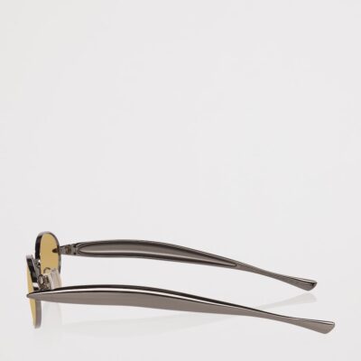 Bottega Veneta Oval Sardine Sunglasses - Image 3