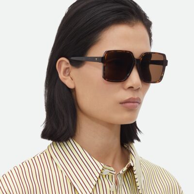 Bottega Veneta Rectangular Sunglasses - Image 2