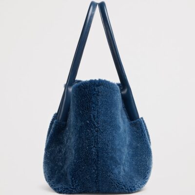 Bottega Veneta Shearling Pinacoteca Tote Bag - Image 2