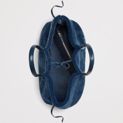Bottega Veneta Shearling Pinacoteca Tote Bag - Image 5
