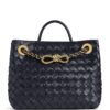 Bottega Veneta Small Leather Andiamo Chain Shoulder Bag - Image 1