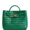 Bottega Veneta Small Leather Andiamo Top-Handle Bag - Image 1