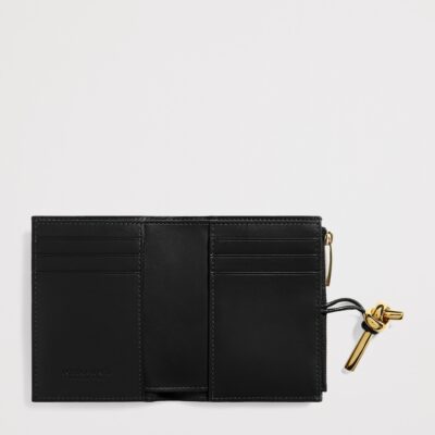 Bottega Veneta Small Leather Andiamo Bifold Wallet - Image 2