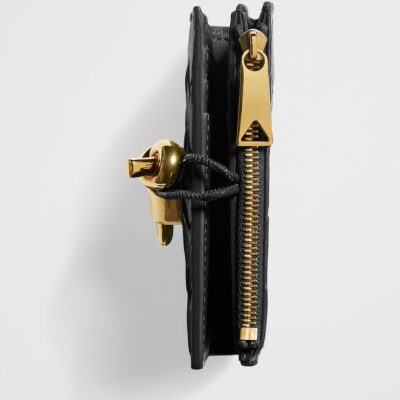 Bottega Veneta Small Leather Andiamo Bifold Wallet - Image 4