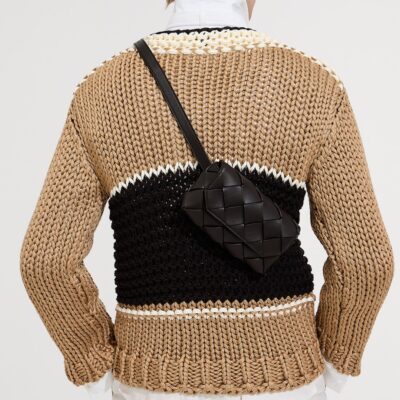 Bottega Veneta Small Leather Diago Belt Bag - Image 2